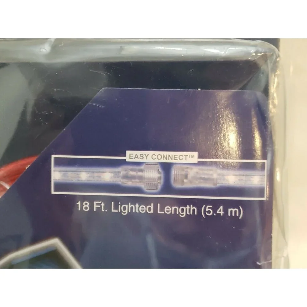 String Lights LED Flexible Strip Tube Red Rope Christmas Lighting Connectable
